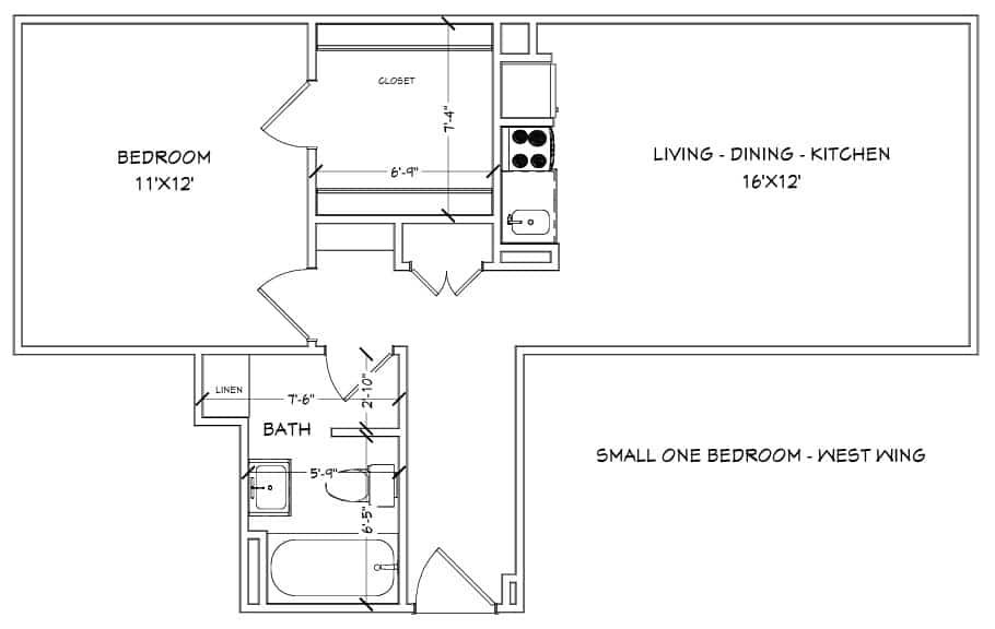 Small Studio - West Wing