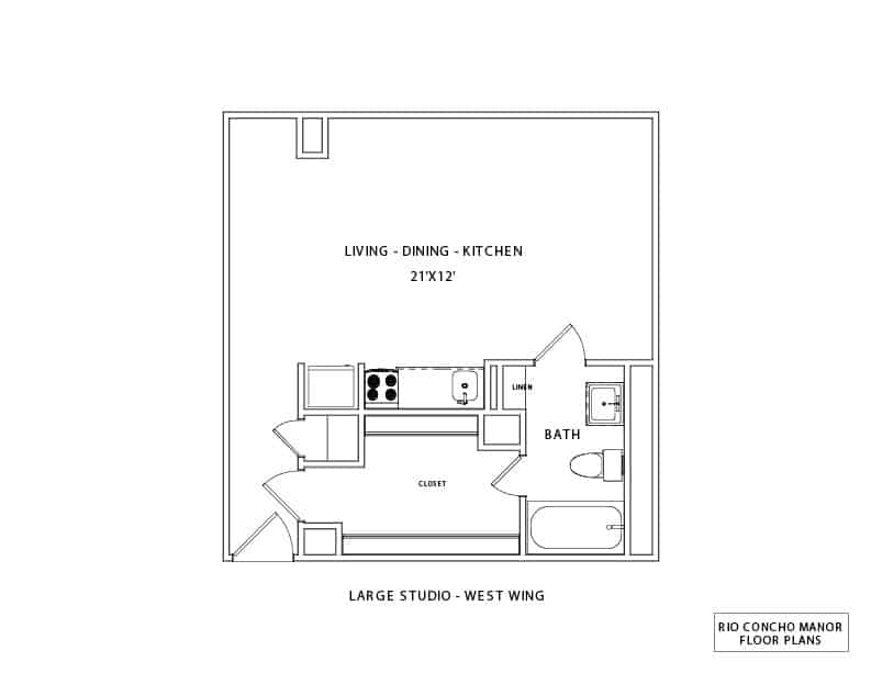 Large Studio - West Wing